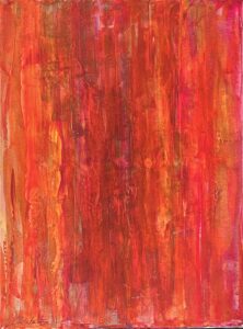 Abstract Paintings 50% Off - Red.